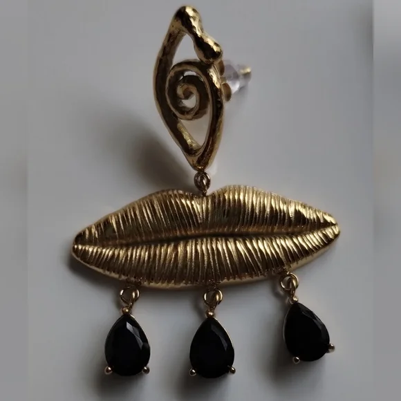 Vintage Style, drop earrings. - Picture 3 of 5